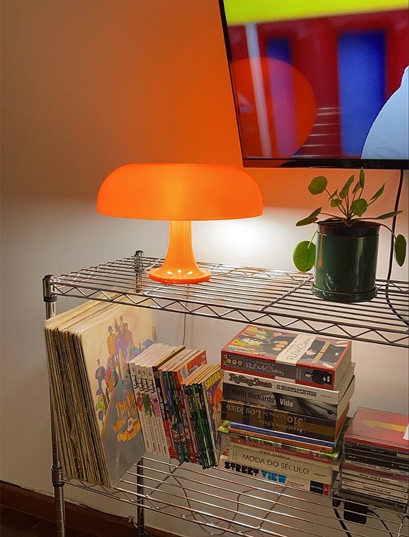 Italian Designer Led Mushroom Table Lamp