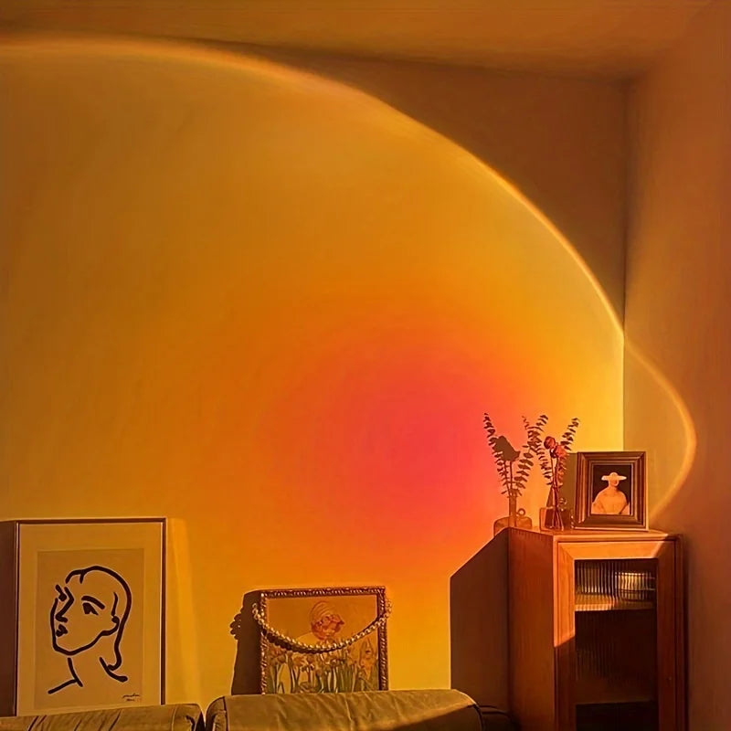 Sunset Lamp Led remote control