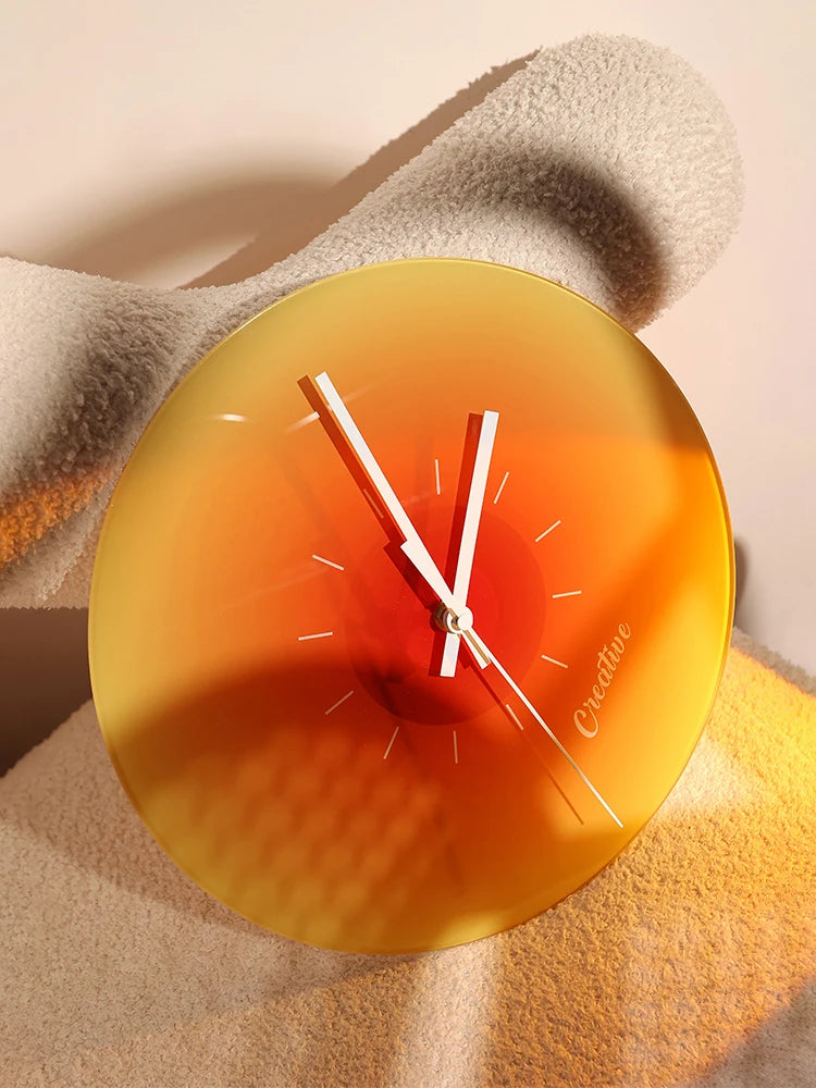 Mid-Century Modern Sunset Clock